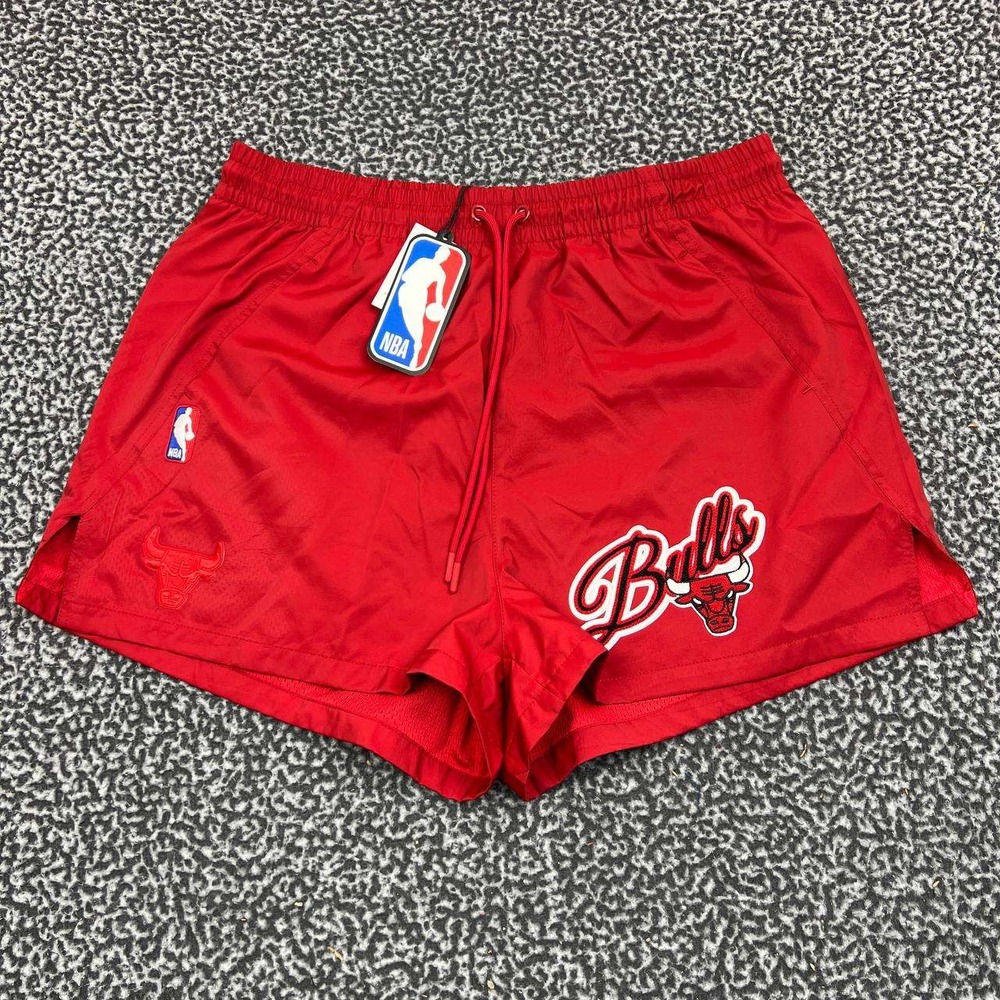 Chicago Bulls Athletic Shorts Men XL Red Pro Standard Drawstring Outdoor New‎